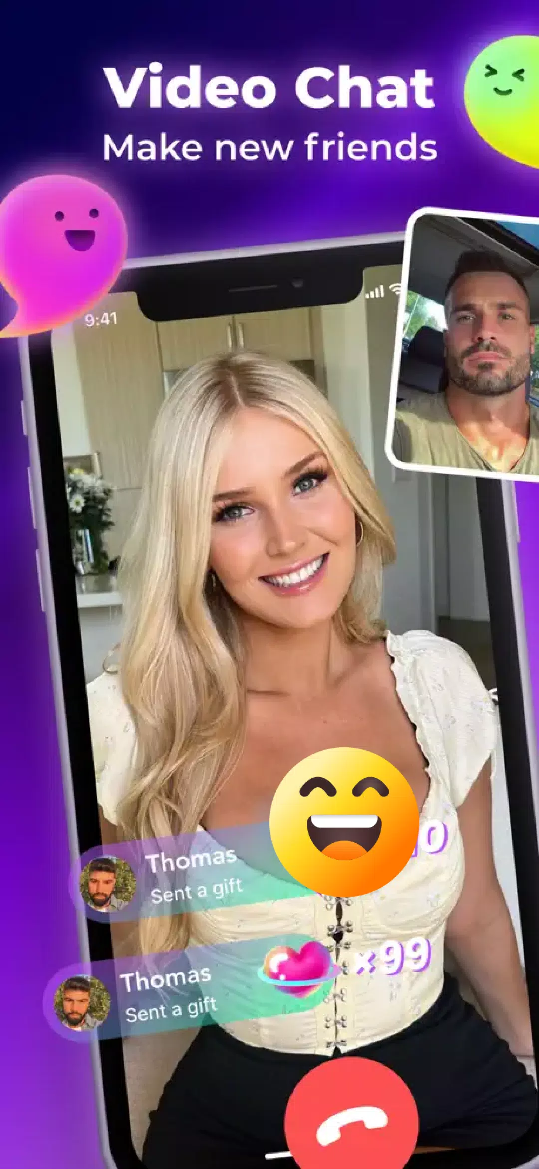 xxxx—1v1 Video Chat Capture d'écran 1