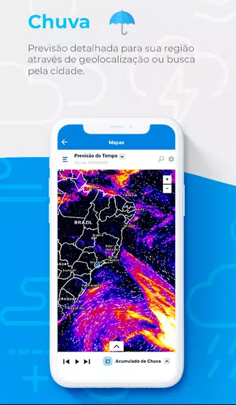 Climatempo - Previsão do tempo Tangkapan skrin 2
