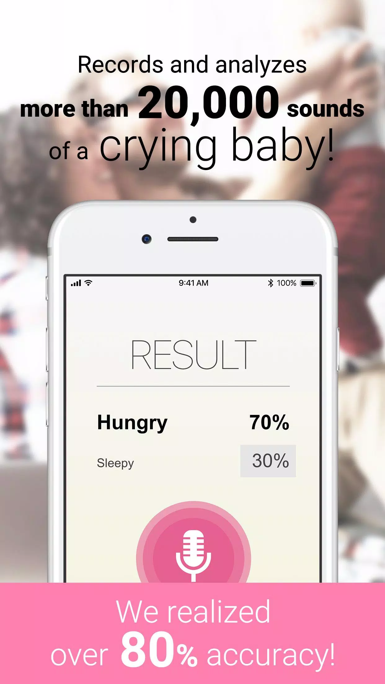 CryAnalyzer - baby translator स्क्रीनशॉट 4
