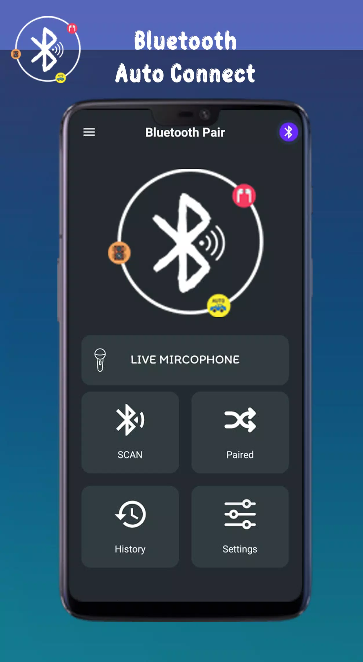Bluetooth Auto Connect BT Pair Zrzut ekranu 2