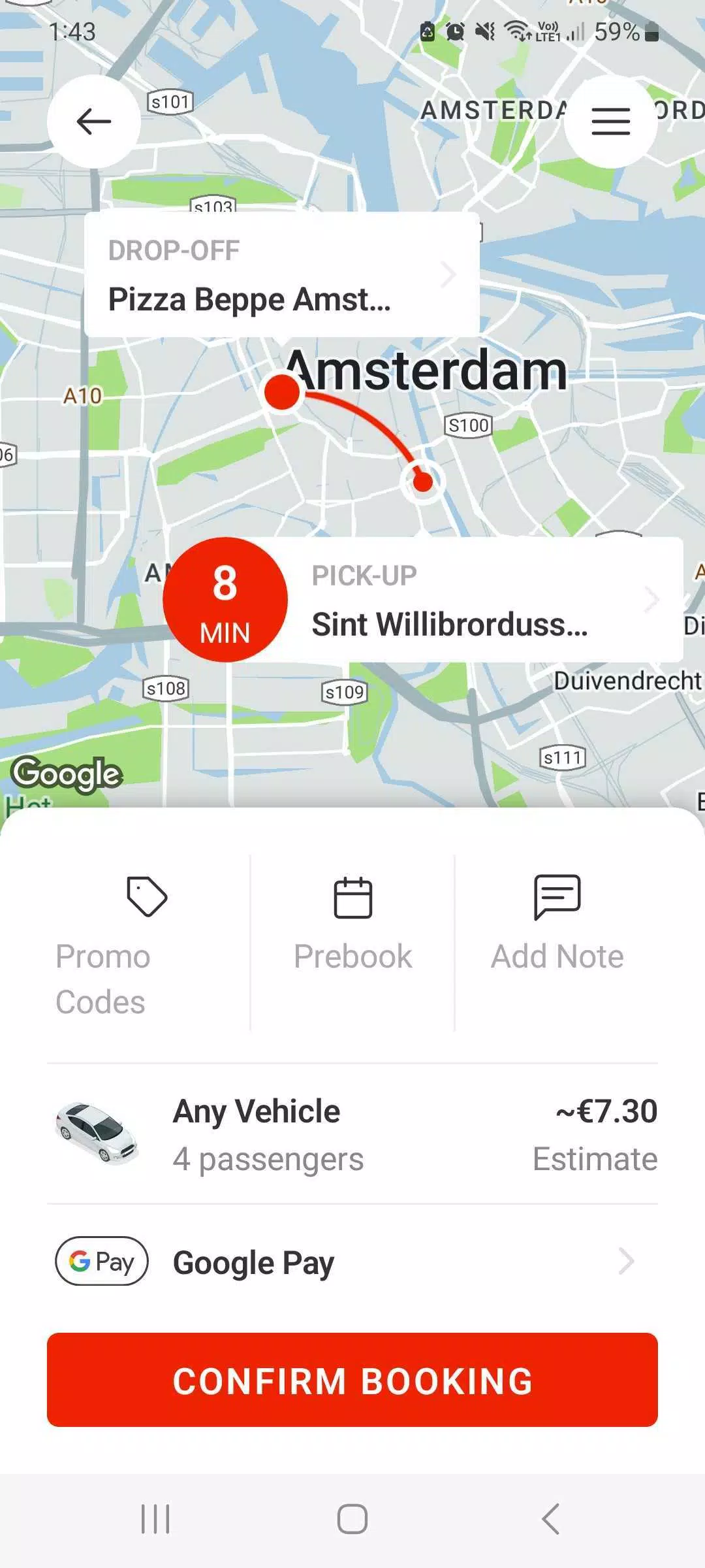 TCA Taxi Screenshot 3