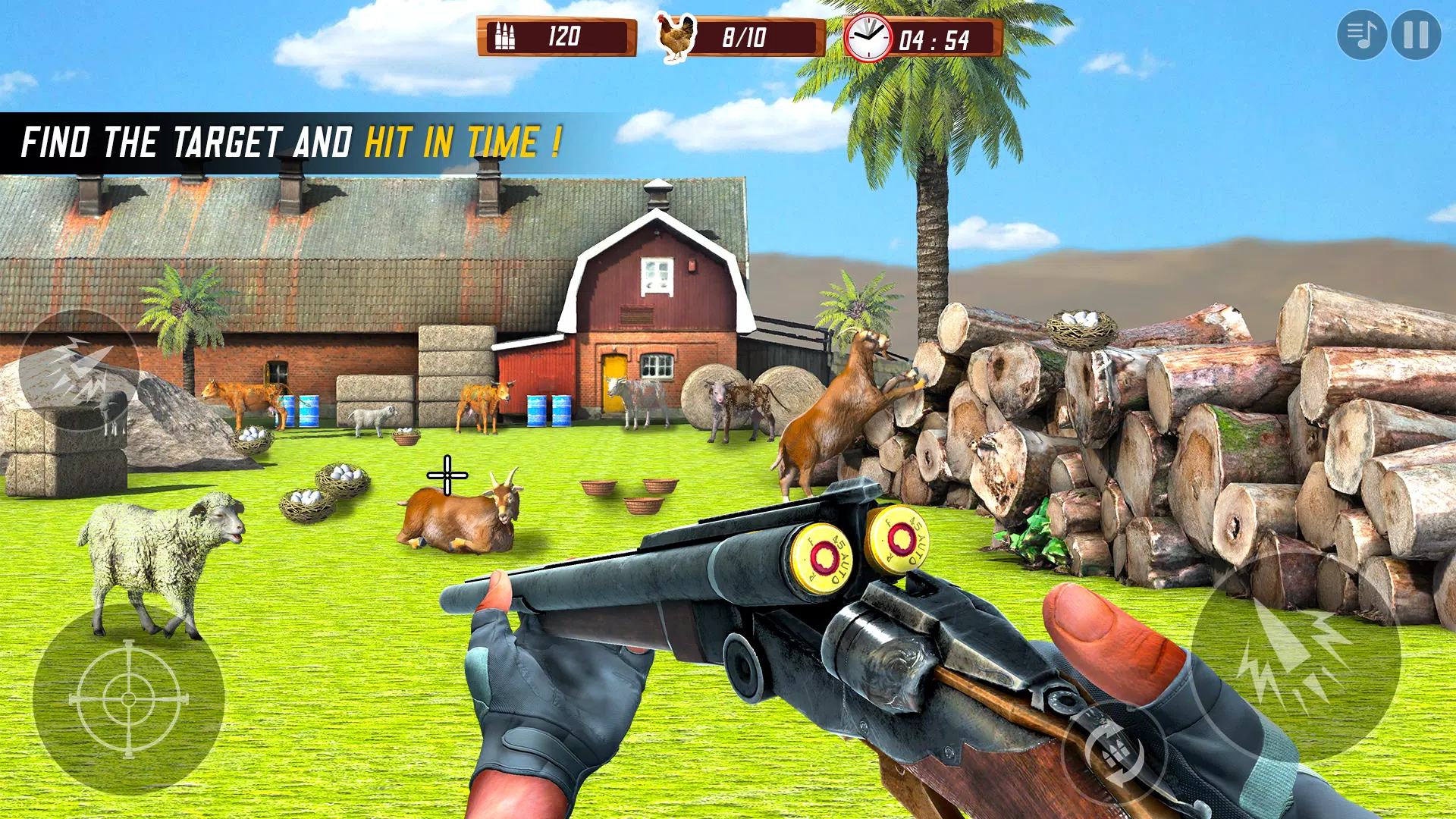 Chicken Shooting 3D Hunt Games Tangkapan skrin 3