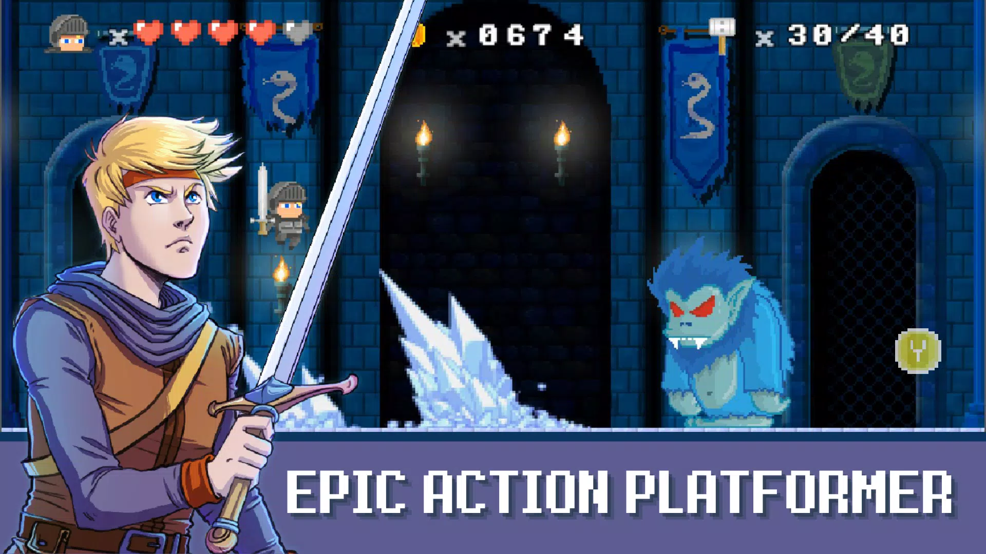 KoA: Platformer 2d games Tangkapan skrin 2