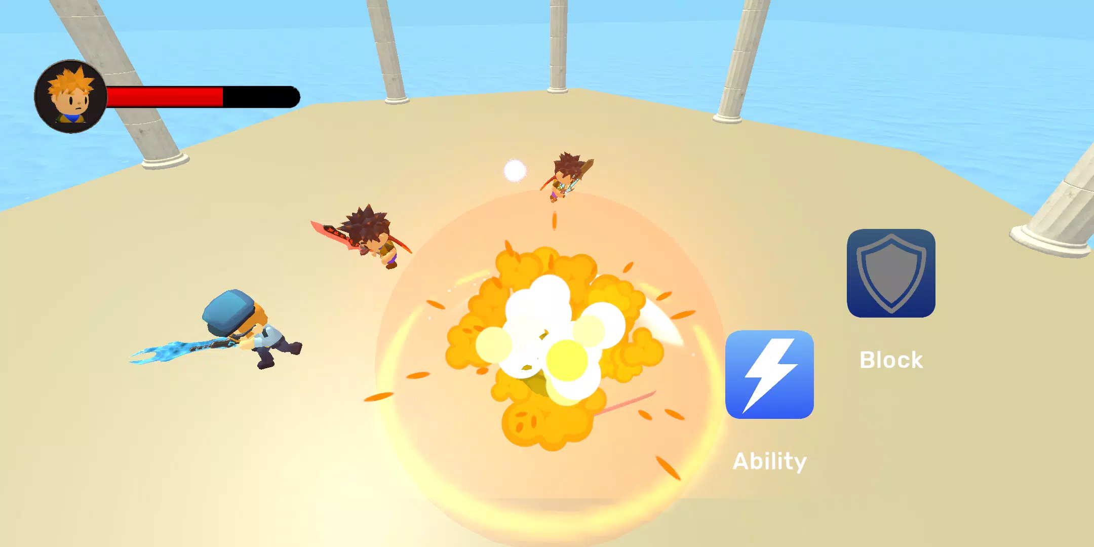 Blade Ball Dodgeball Battle 스크린샷 2