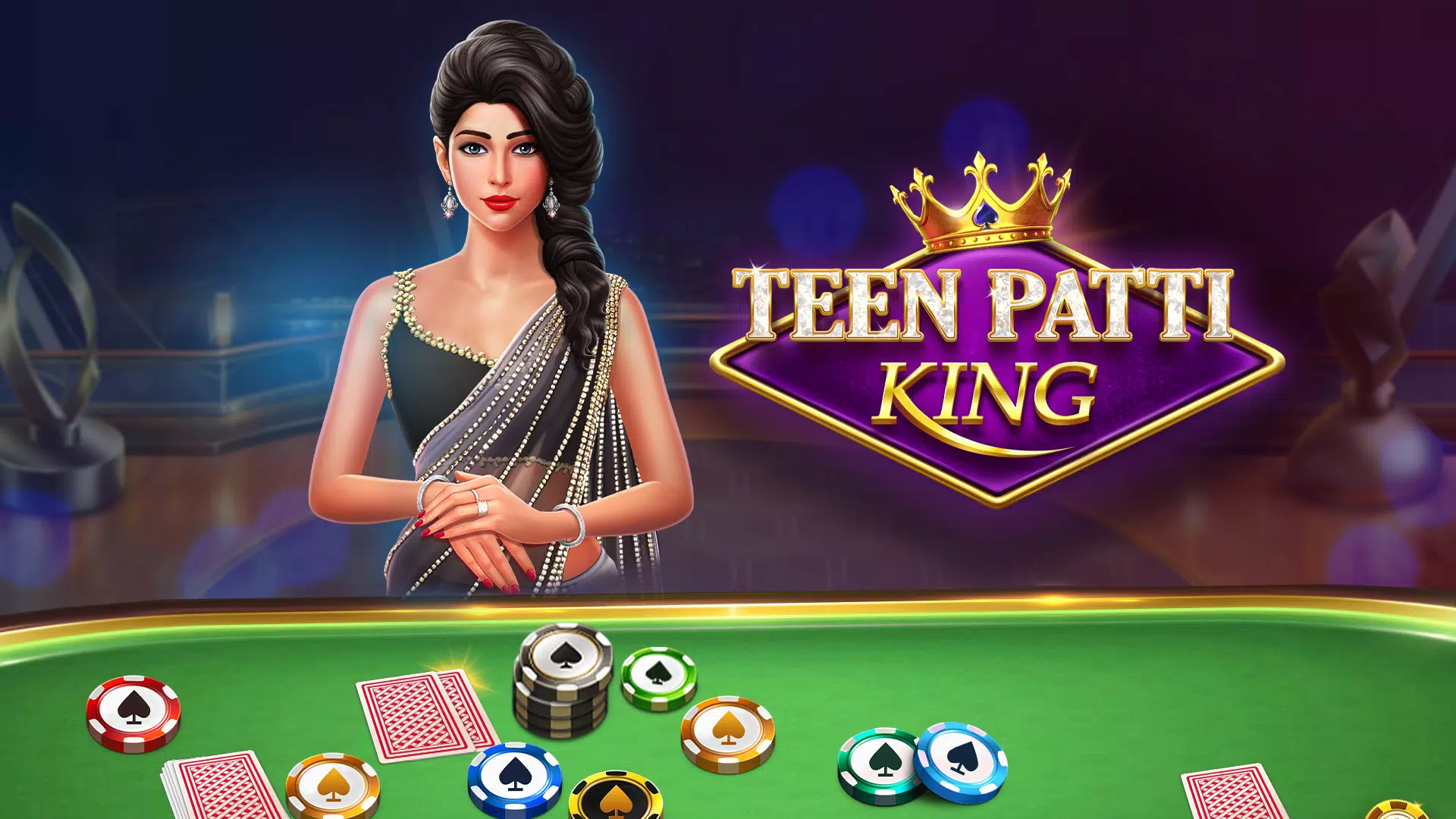 Teen Patti King® -3 Patti Card Captura de tela 1