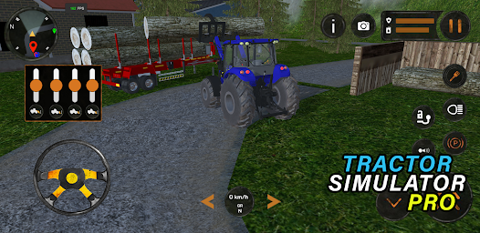 Farm Simulator: Wood Transport スクリーンショット 1