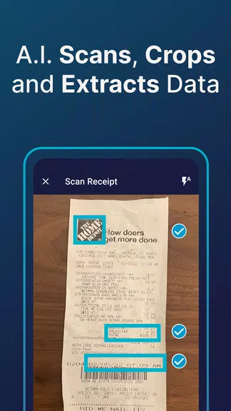 SimplyWise Receipt Scanner Ekran Görüntüsü 3