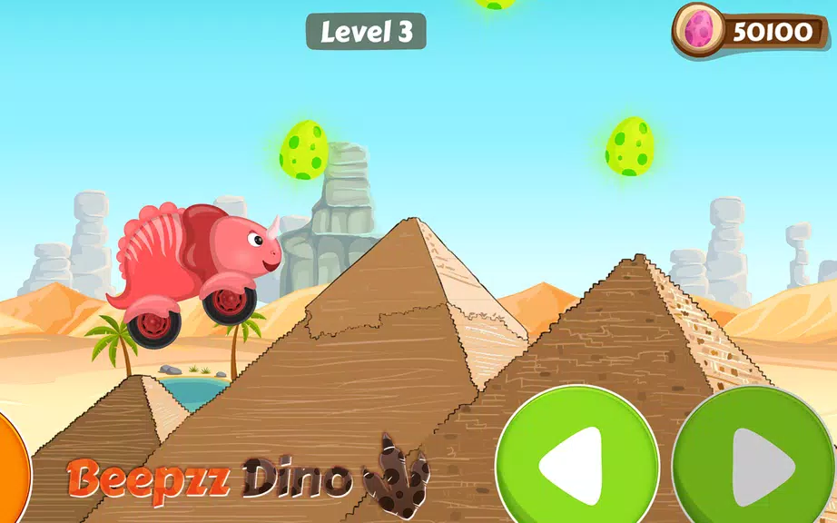 Car games for kids - Dino game应用截图第2张