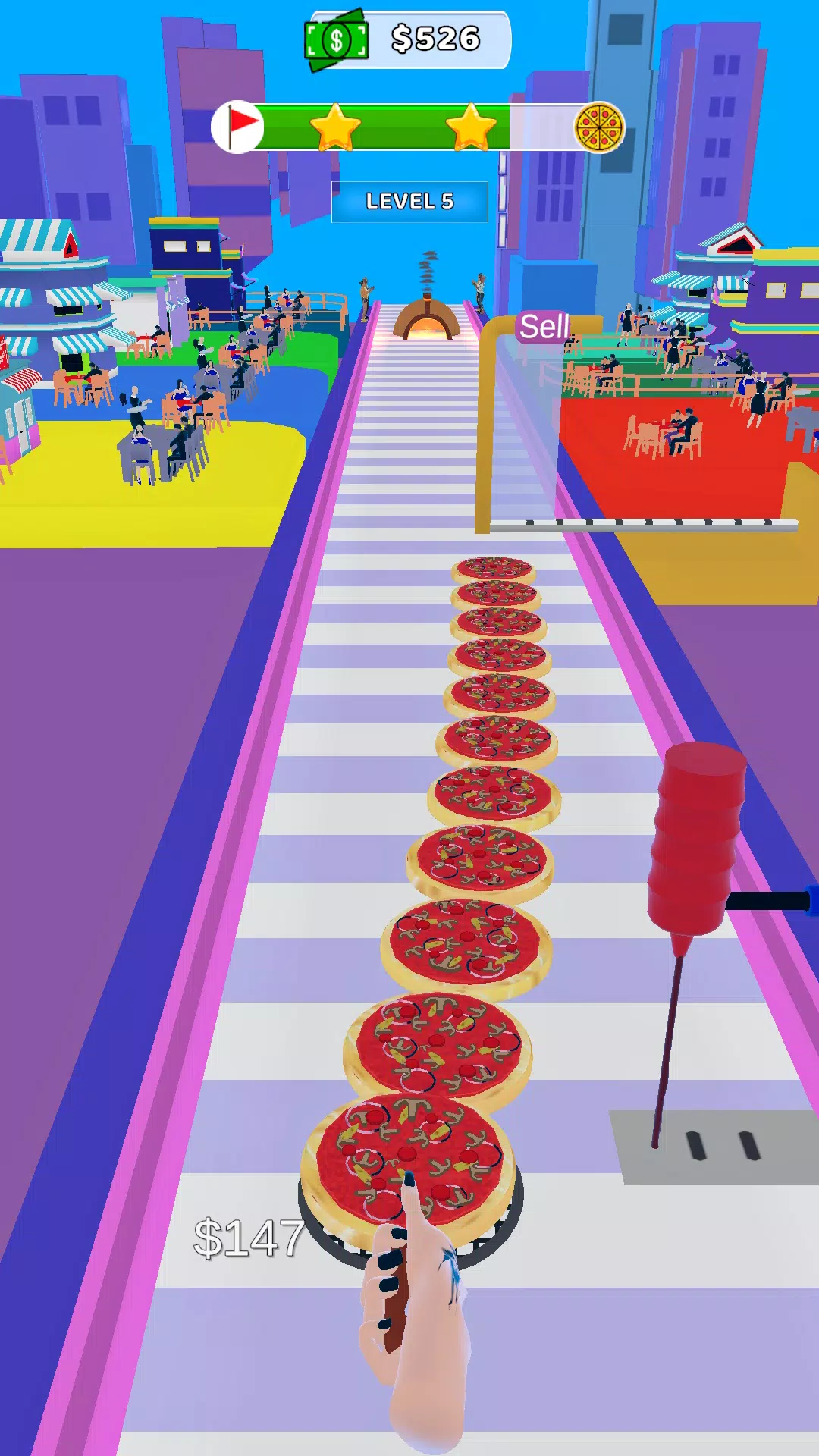 Pizza Stack : Pizza Cooking 3D スクリーンショット 1