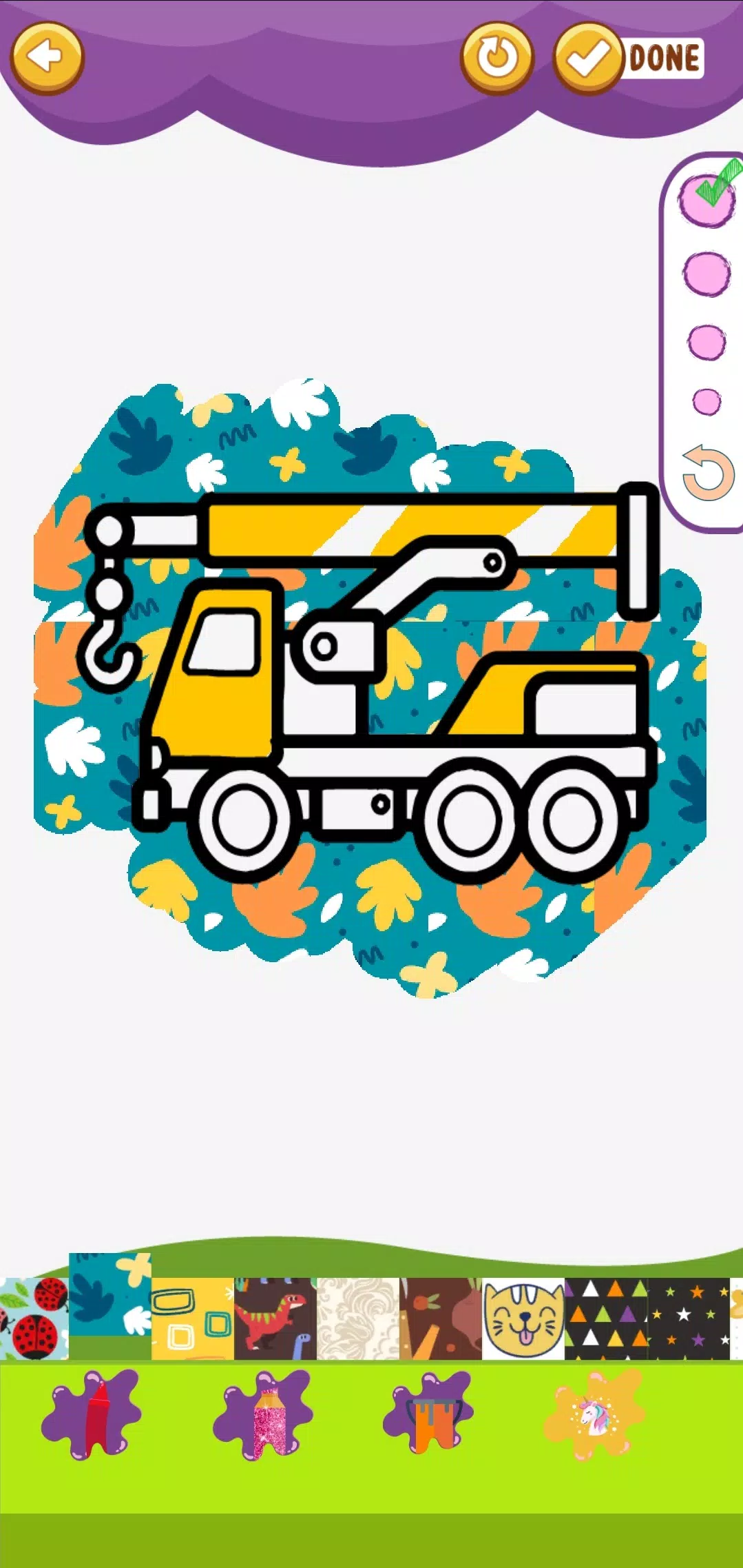 Trucks Coloring Pages Schermafbeelding 3