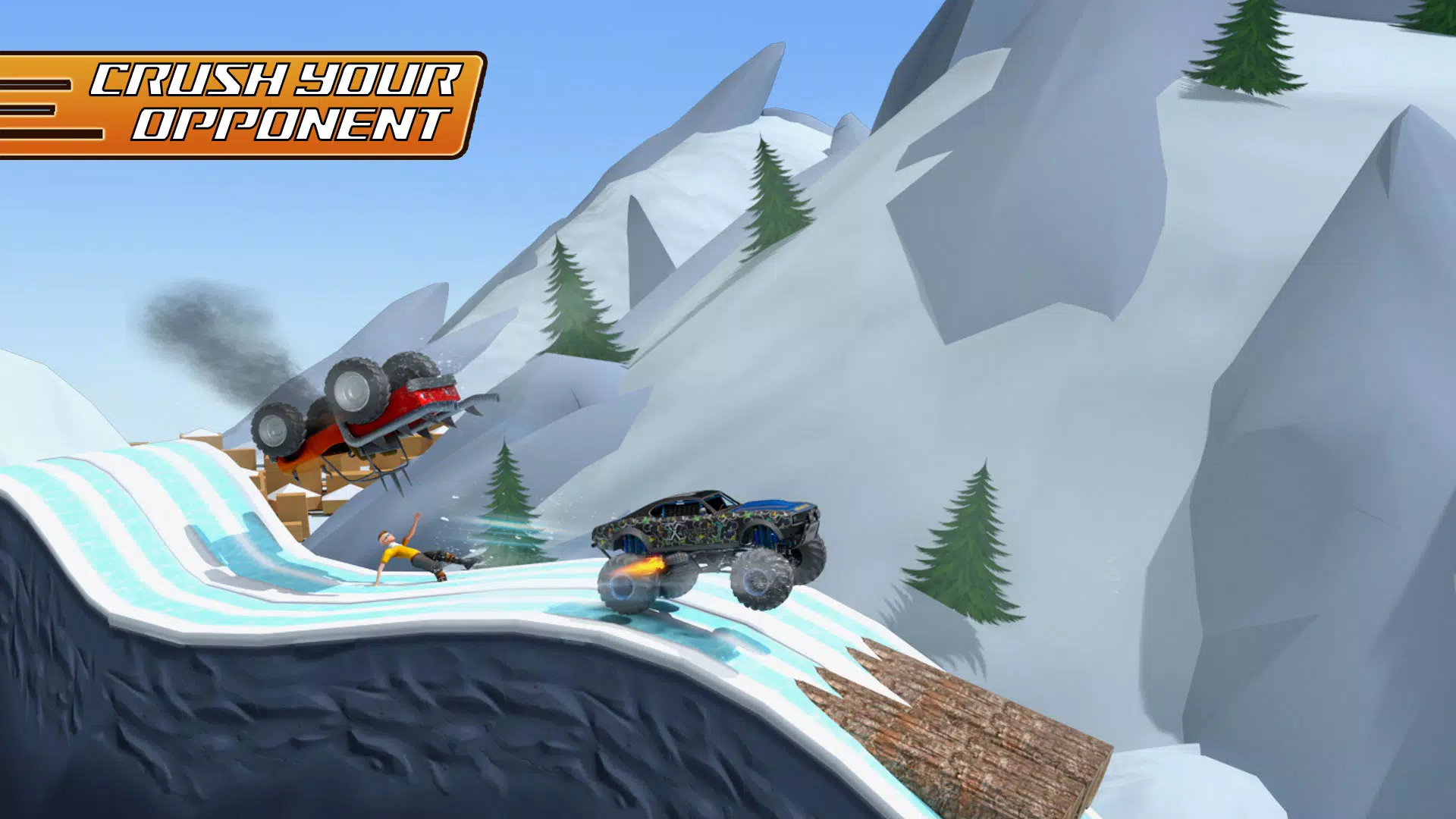 Uphill Racing - Hill Jump Game ภาพหน้าจอ 2