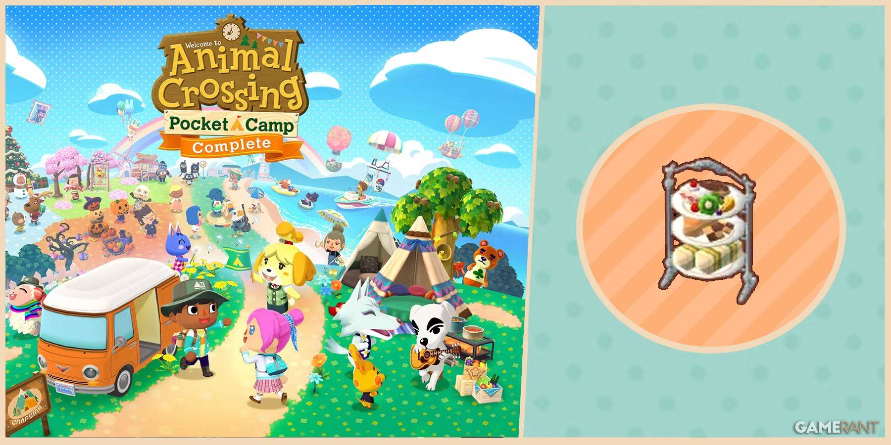 Obtenez votre Tea de l'après-midi dans Animal Crossing: Pocket Camp aujourd'hui!