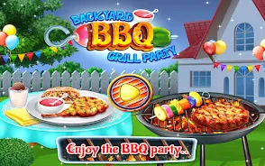 Backyard BBQ Grill Party Tangkapan skrin 1