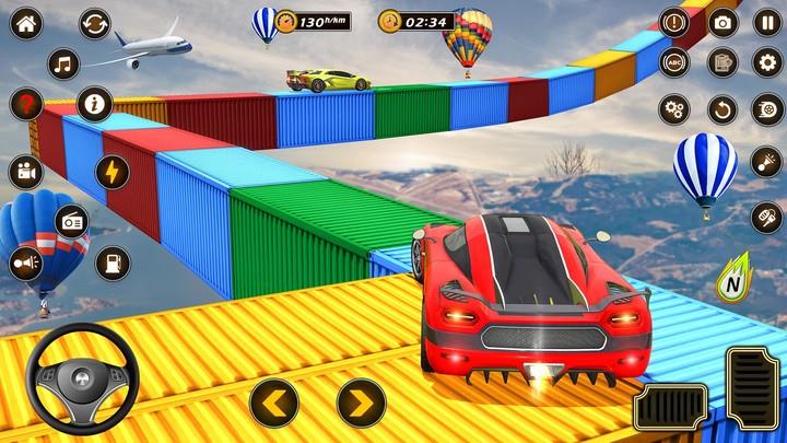 City GT Car Stunts Mega ramps Скриншот 2