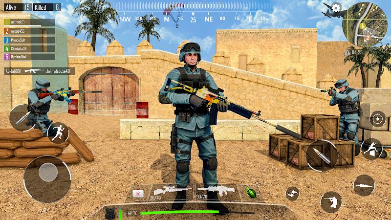 Army Gun Shooting Games FPS Schermafbeelding 1