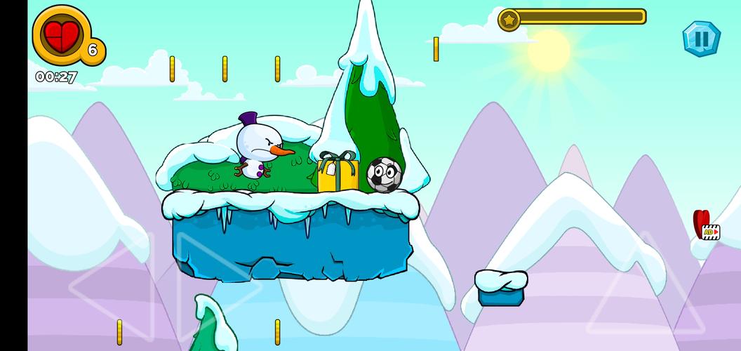 Runner ball 3: winter game 스크린샷 3