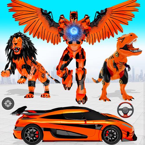 Flying Pigeon Robot Car Game應用截圖第1張
