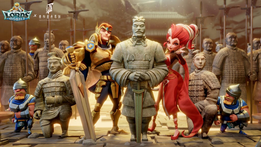 Lords Mobile x Qin Shihuang Brings the Terracotta Warriors to Your Favourite Mobile RTS