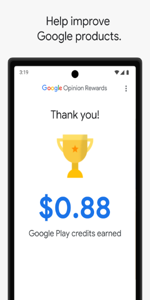 Google Opinion Rewards Tangkapan skrin 3