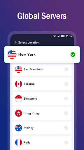 Rapid VPN - Free & Fast & Unlimited Security Proxy Zrzut ekranu 2