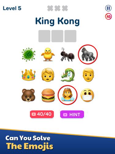 Emoji Quiz應用截圖第4張