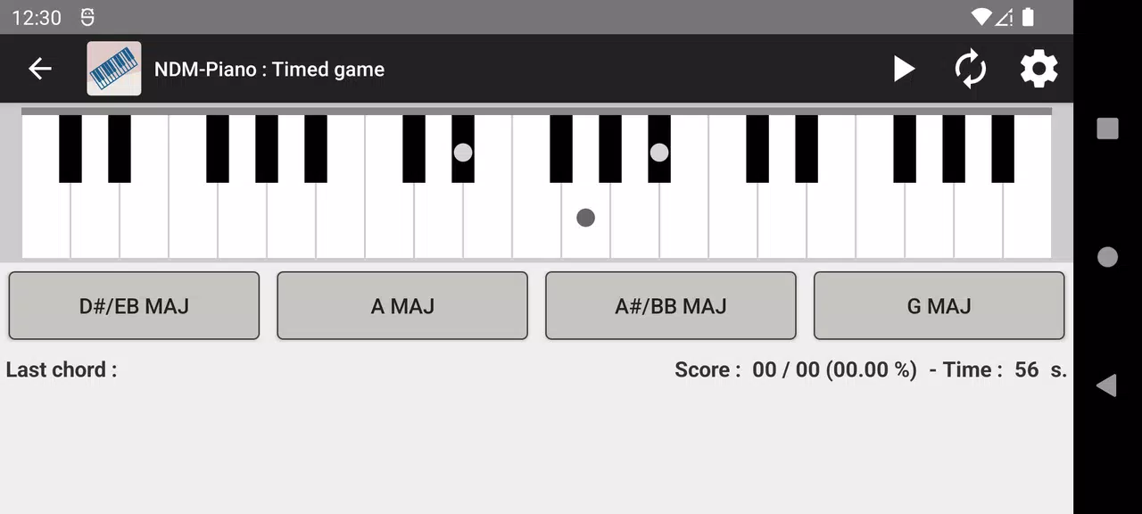 NDM-Piano Learn Music Notes Captura de tela 2