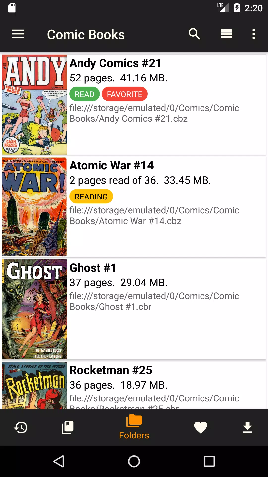 CDisplayEx Comic Reader Lite應用截圖第1張