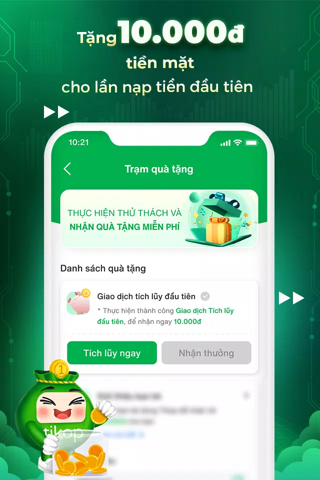 Tikop - Tích lũy và Đầu tư Captura de tela 4