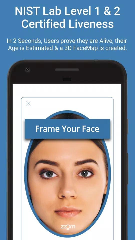 FaceTec Demo Zrzut ekranu 2