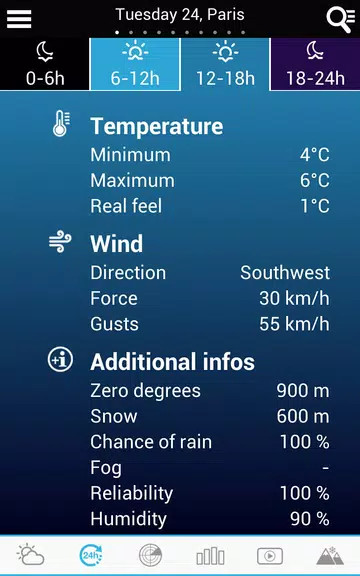 Weather for Brazil and World Schermafbeelding 2