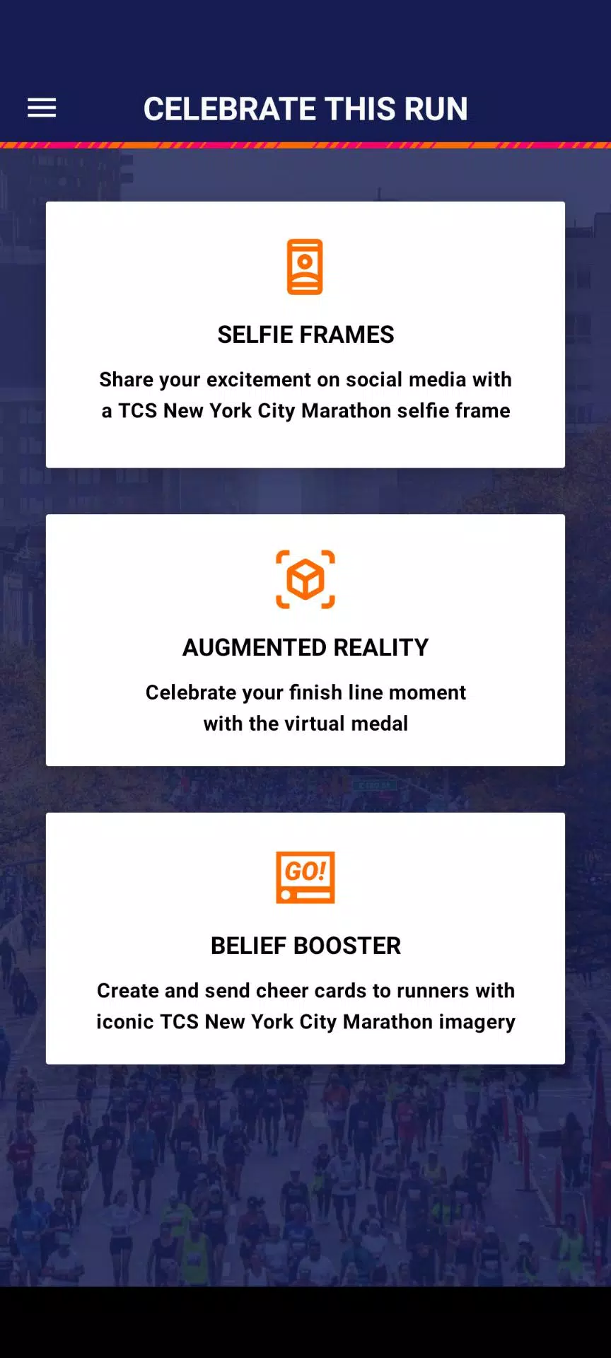 TCS New York City Marathon Schermafbeelding 3