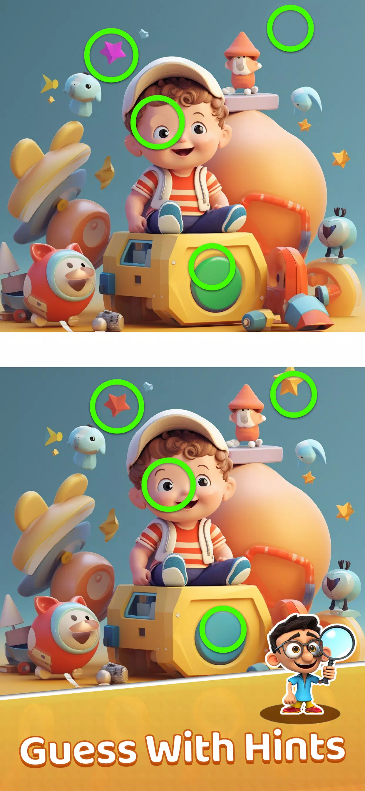 Spot the Difference Games ภาพหน้าจอ 2