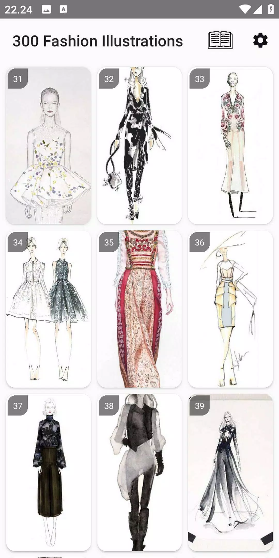 300 Fashion Illustrations Schermafbeelding 2