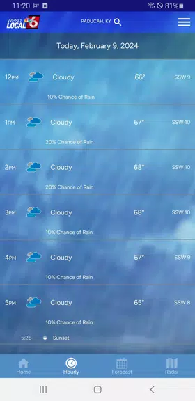 WPSD Radar Schermafbeelding 2