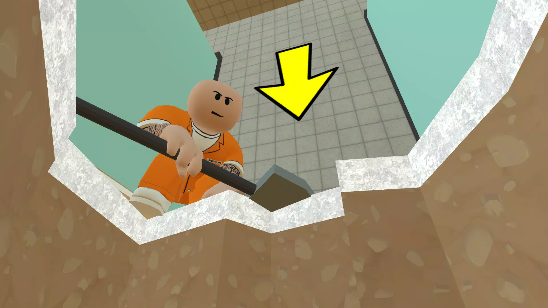 Obby Prison Escape from Barry Zrzut ekranu 3