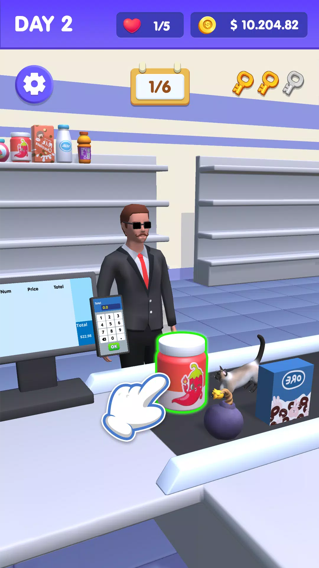 Supermarket Master Simulator Tangkapan skrin 1