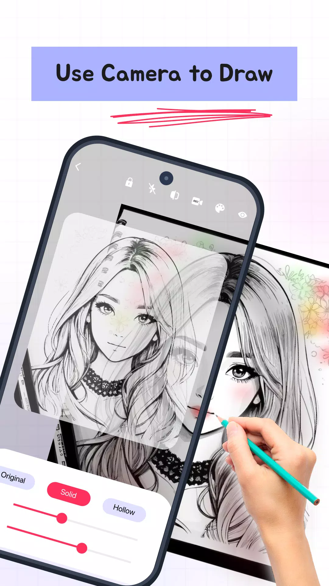 AR Drawing: Anime Sketch Ảnh chụp màn hình 1