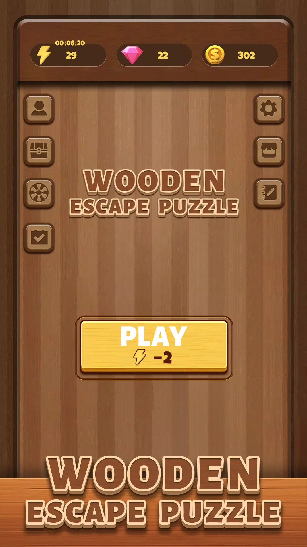 Wooden Escape Puzzle स्क्रीनशॉट 2