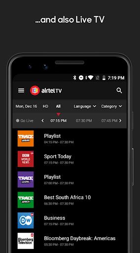 Airtel TV Capture d'écran 4