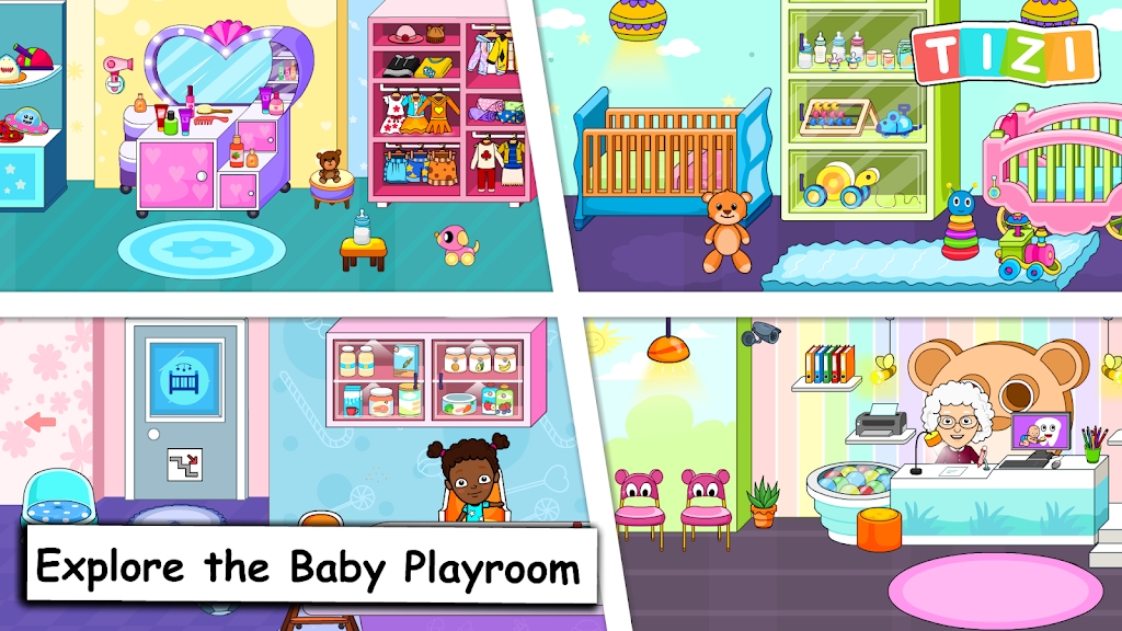 My Tizi Town Daycare Baby Game Screenshot 2