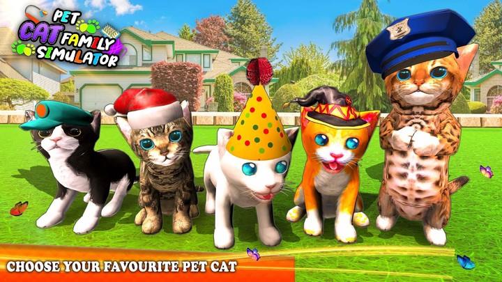 Pet Cat Simulator Cat Games Screenshot 4