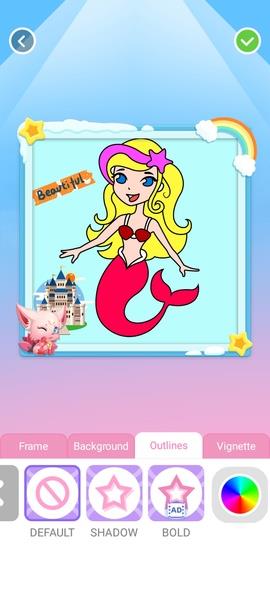 Mermaids Coloring स्क्रीनशॉट 2