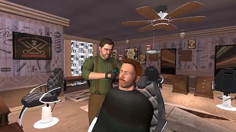 Barber Shop-Hair Cutting Game Captura de pantalla 3