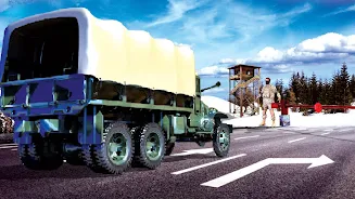 Indian army truck Game 2021 스크린샷 1