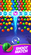 Bubble Shooter：Fruit Splash Captura de pantalla 3