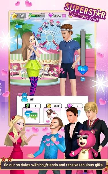 Superstar Fashion Girl Captura de tela 3