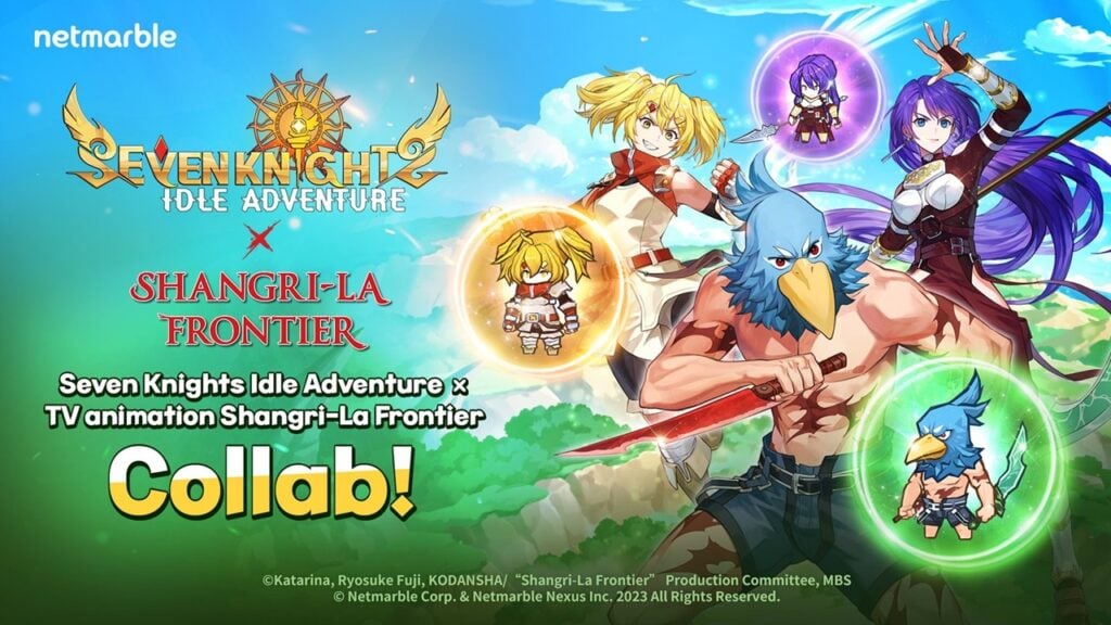 Ipatawag Ang Mga Alamat Sa Seven Knights Idle Adventure x Shangri-La Frontier Crossover!