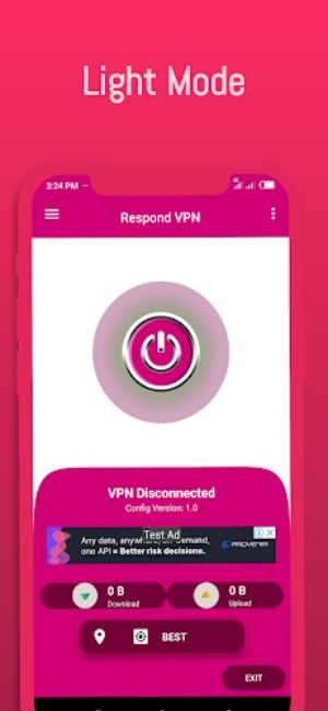 Respond VPN-Secure/private VPN Screenshot 3