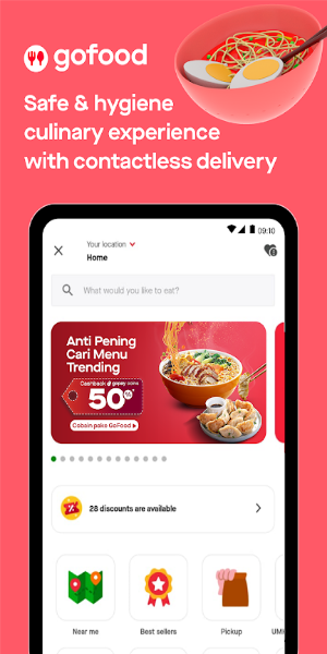 Gojek - Transportasi & Makanan Captura de pantalla 3