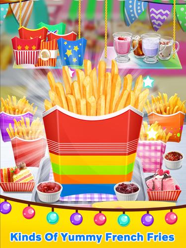 Street Food - French Fries 스크린샷 3